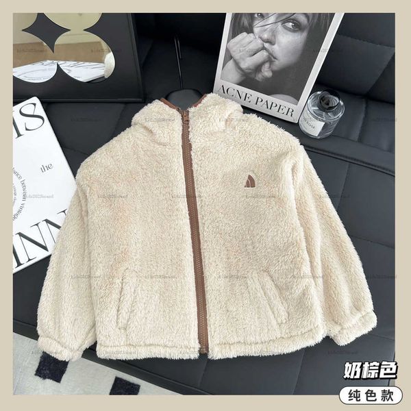 New baby jacket designer toddler coat Size 100-150 kids clothes hooded Multi color splicing design child Outerwear