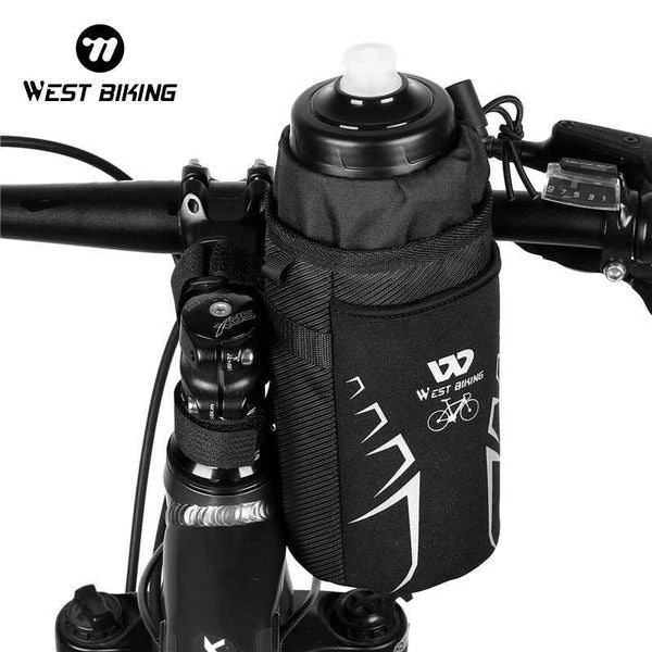 Western style bicycle bottle rack bicycle bottle rack water bottle rack reflective bag kettle road bicycle handle bag accessories W241008 W2