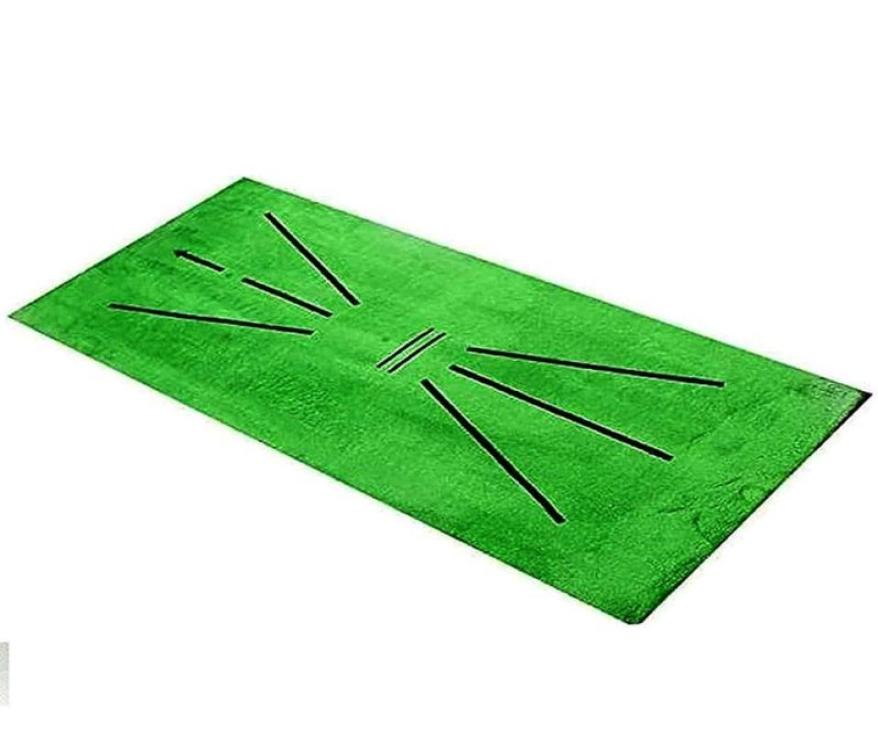 Golf Training Aids MatSwing Batting Portable Turf Mat Mini Practice Aid Game For HomeOutdoor5691524