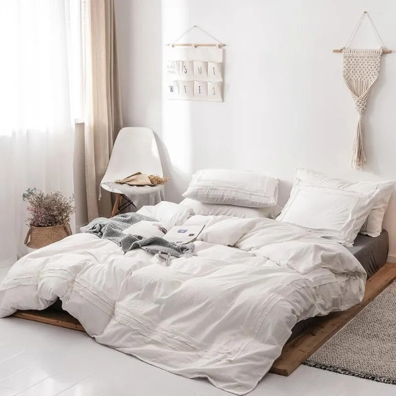 Bedding Sets King Size Bedspreads Bedroom Beds Bedclothes Bed Sheets Set Duvet Cover Matrimonial Sheet Ptb002