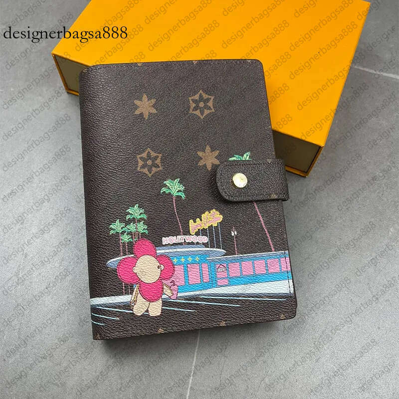 handbags Holders Business Notebook Diary Protective Case Card Holder Wallet Men Women Notebook cover men wallet Desktop Notepad DESK AGENDA COVER Ho