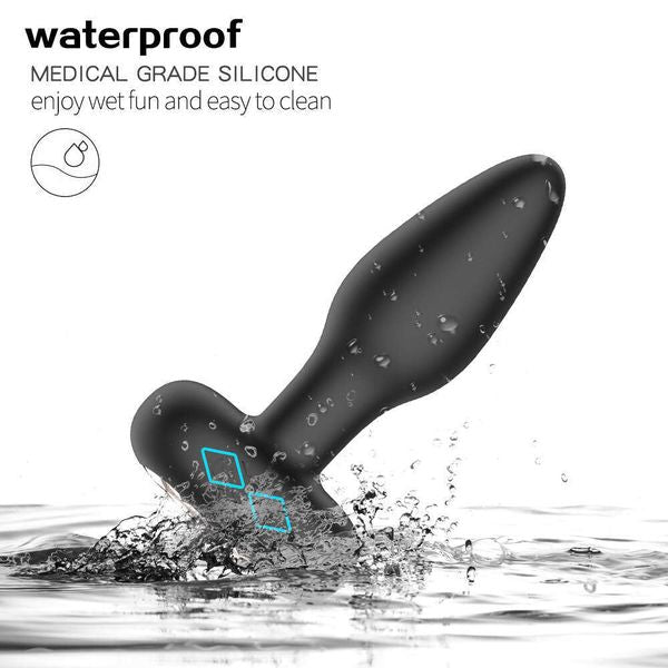 Wireless remote control anal plug silicone charging anal plug toys app