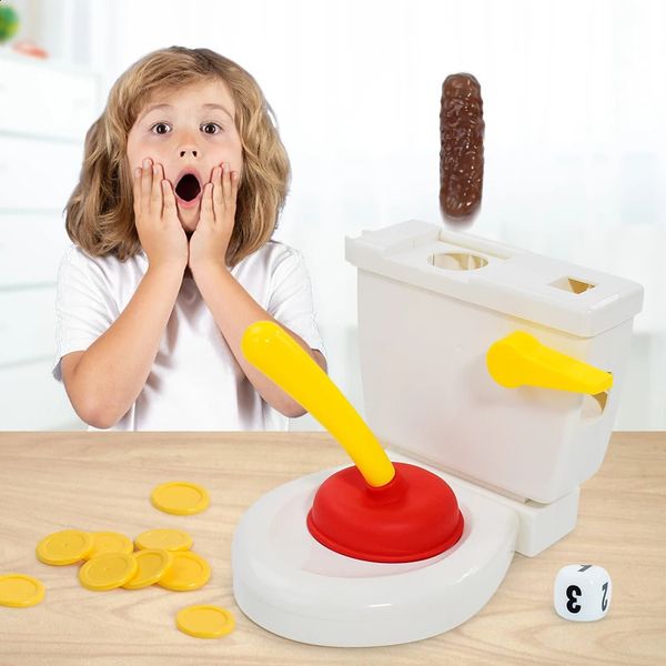 Funny Toilet Trick Toy party game decompression board games Flushing the toilet for kids friends family birthday gifts 250116