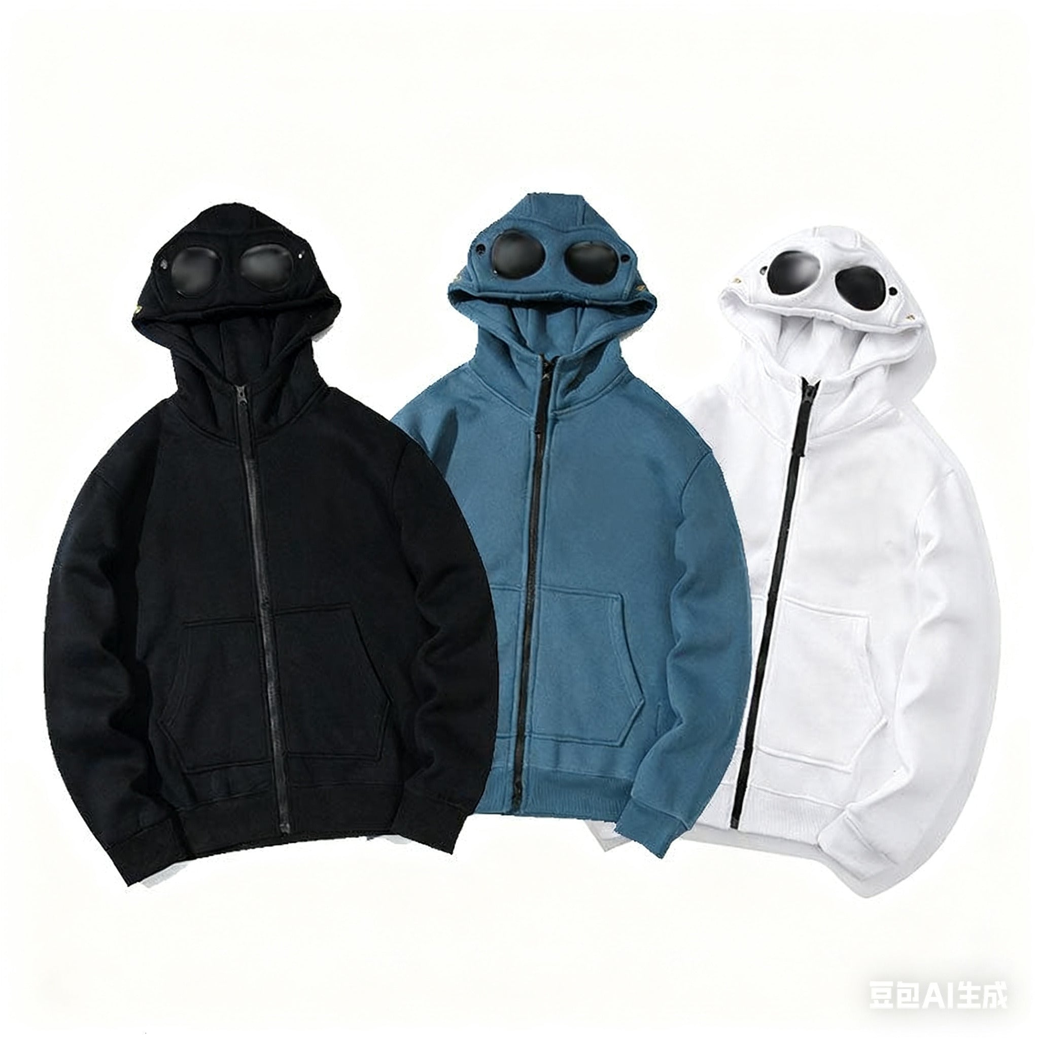 Mens Hoodie Designer Design Suitable for Both Men and Loose Casual Windbreaker Keep Warm Outdoor Goggle Hood Jacket Sports Size M2xl Etca