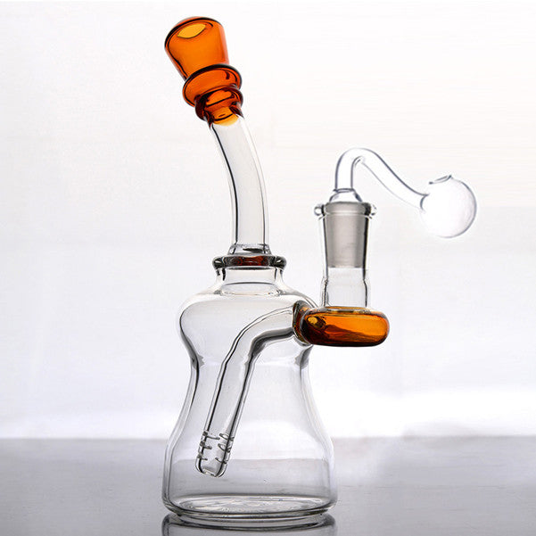 Stereo Matrix perc- new recycler oil rigs glass water bongs pipes for smoking Tube oil rig