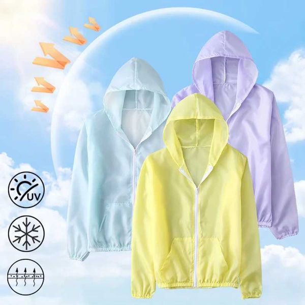 Men&#039;s Casual Shirts Summer Sunscreen outerwear hoodie womens ultra-thin UV resistant jacket quick drying mesh top sun protection clothi