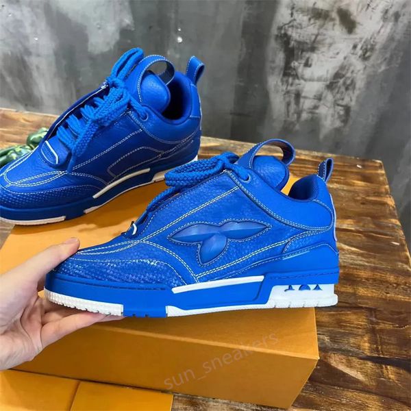 2024 summer breathable classic Luxury mens women casual shoes White trainer designer Virgil sneakers printing low cut green red black white