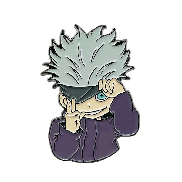 Halloween Broche Brilhão Pin Horror Hirror Scary Gothic Game Pin Film Film Fiction Ficção Animal Pin Pin Cute Filmes de Anime Games Hard Pin
