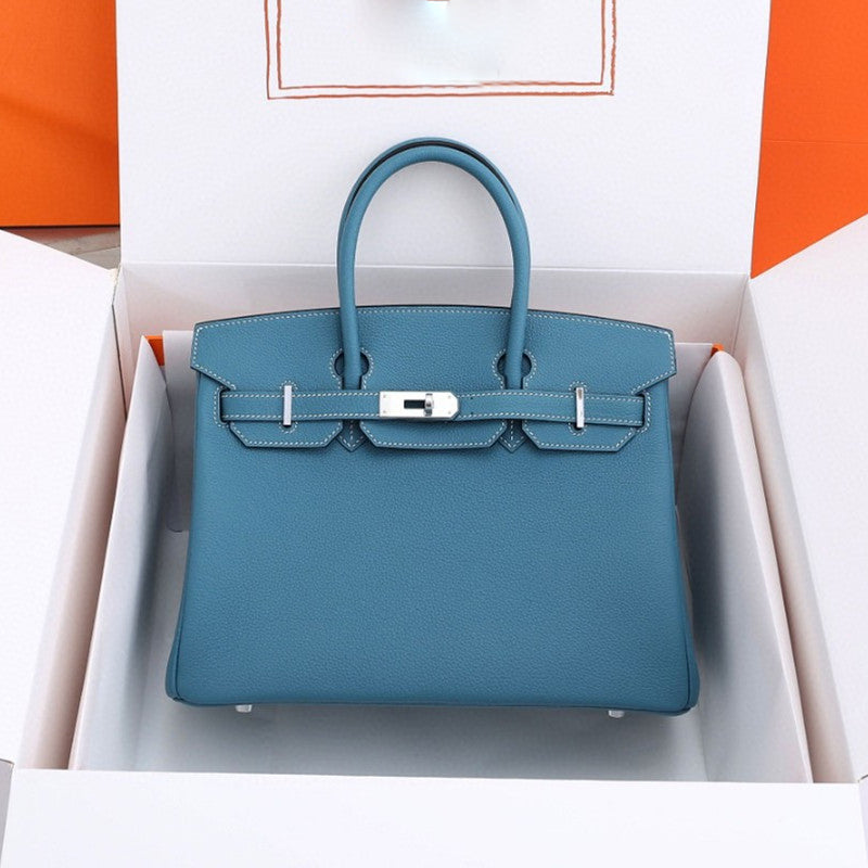 Top Designer Bags Handbag T TC Handmade Wax e High-capacity Womens Bag Classic Fashion 30cm No Shoulder