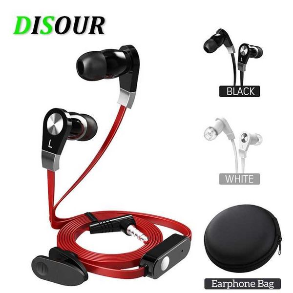 DISOUR JM02 In-ear Wired Earphone Multicolor Headset Hifi Earbuds Bass Earphones High Quality Ear phones for Phone Auriculares Y240823