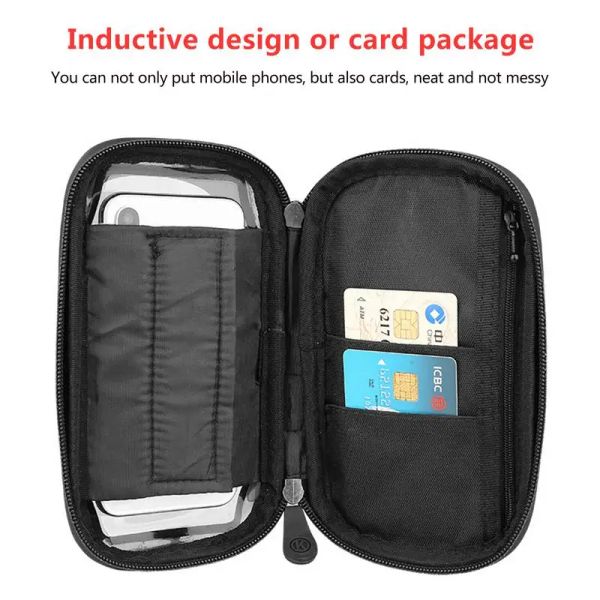 Motorcycle Bicycle Phone Holder Waterproof Case Bike Phone Bag ForIPhone 12 11 Pro Max S8 S9 Mobile Stand Scooter Cover