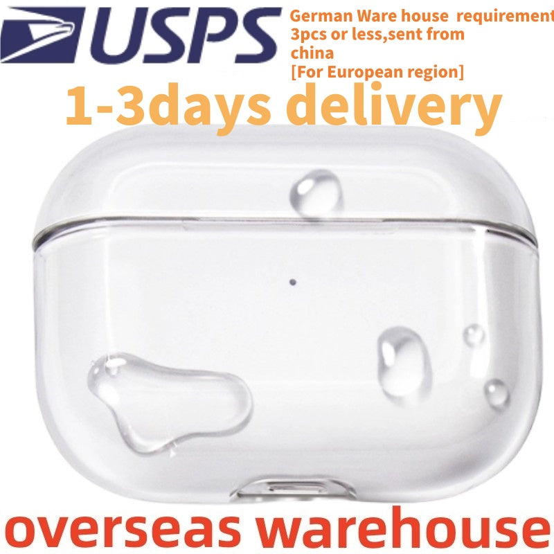 USA Stock apple for AirPods pro 2 earphone 3rd 5 4 6 earphones 3 Solid Silicone Cute Protective Headphone Cover Wireless Charging 3nd 2nd anc case
