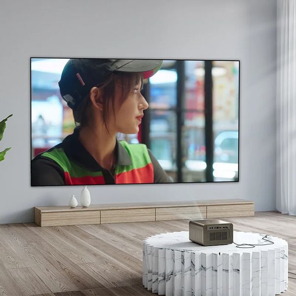 106 Inch 4K-8K 3D Daylight Room Black Diamond ALR Fixed Frame projector Screen for Long Throw Projector home cinema