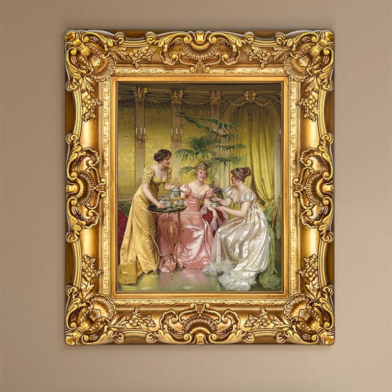 Vintage Picture Frame 8x10 Inch, Antique Ornate Photo Frames with Glass Front, Retro Carving, Tabletop & Wall Hanging, Photo Gallery, Gift Ideas, Go