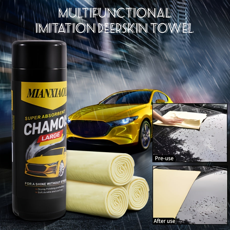 TEMU High-density Car Wash Towels, Coral Velvet Double-sided Thickened Car Towels, Absorbent Glass Cleaning Towels, Multi-functional Towels