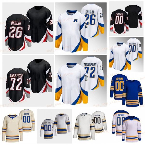 Rasmus Dahlin Buffalo Hockey Jerseys Tage Thompson Alex Tuch Jeff Skinner Victor Olofsson Casey Mittelstadt Kyle Okposo Peterka Dylan Cozens