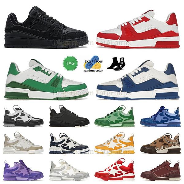 Trainers Beige Casual Shoes Skates Skateboard Designer Virgil Maxi Lover Overlays Ablohs Platform Runners Red Snakeskin Mens Womens Low Top