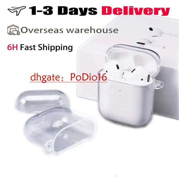 For 2 pro 3 Max Earphones airpod Bluetooth Headphone Accessories Cover Apple Wireless Charging Box Shockproof Case ac