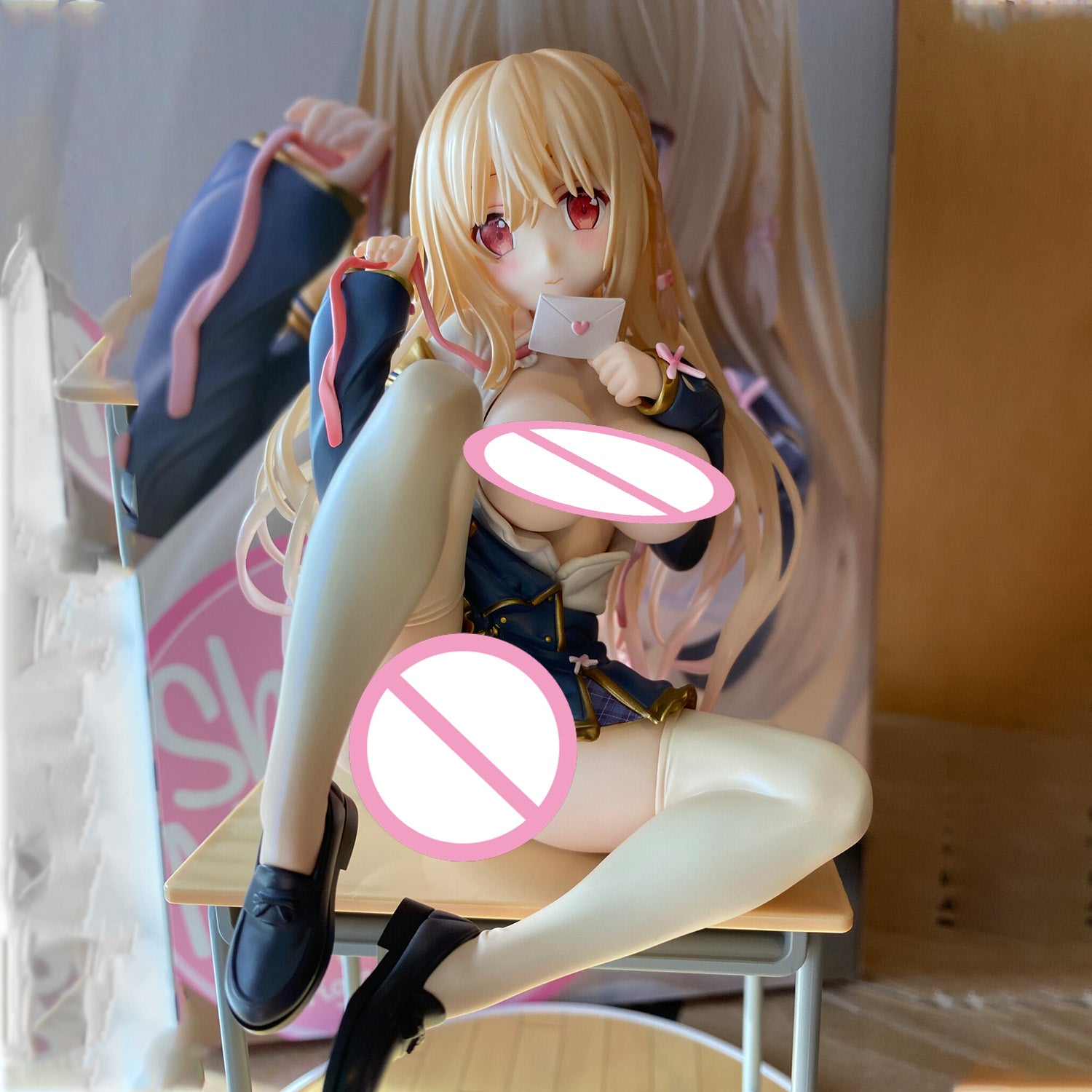 Cartoon Figures 20cm AmiAmi Teacher Teacher Maeda Shiori PVC Action Figure Japanese Anime Cute Girl Adult Toy Collection Model Dolls