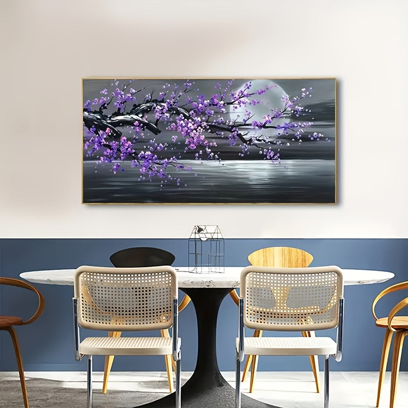 TEMU 5d Diy Painting, Large Size Tree Diamond Painting Kits For, Crystal Arts And Crafts, Office, Living Room Or Room Wall Decor, Halloween Wall