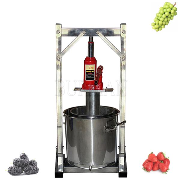 Commercial Portable Fruit Juice Cold Press Stainless Steel Jack Manual Grape Juice Press