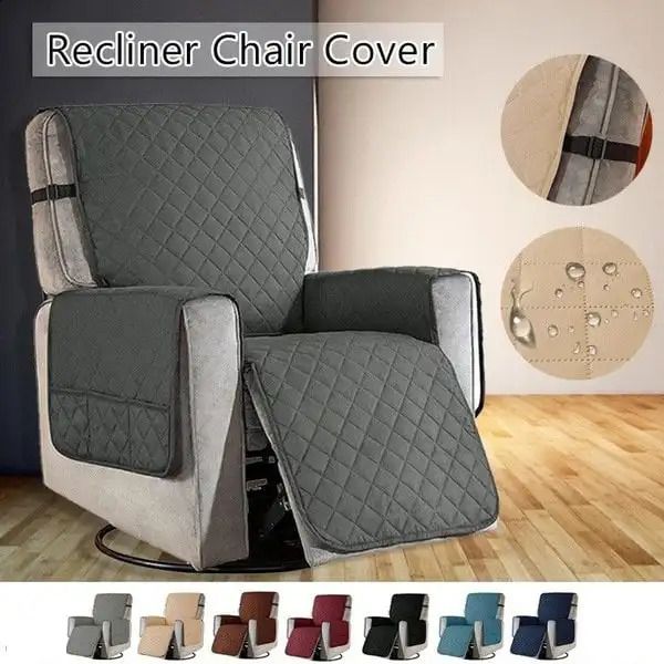 Waterproof backrest sofa cover pet dog childrens pad armchair furniture protector washable anti slip chair direct transportation 240914