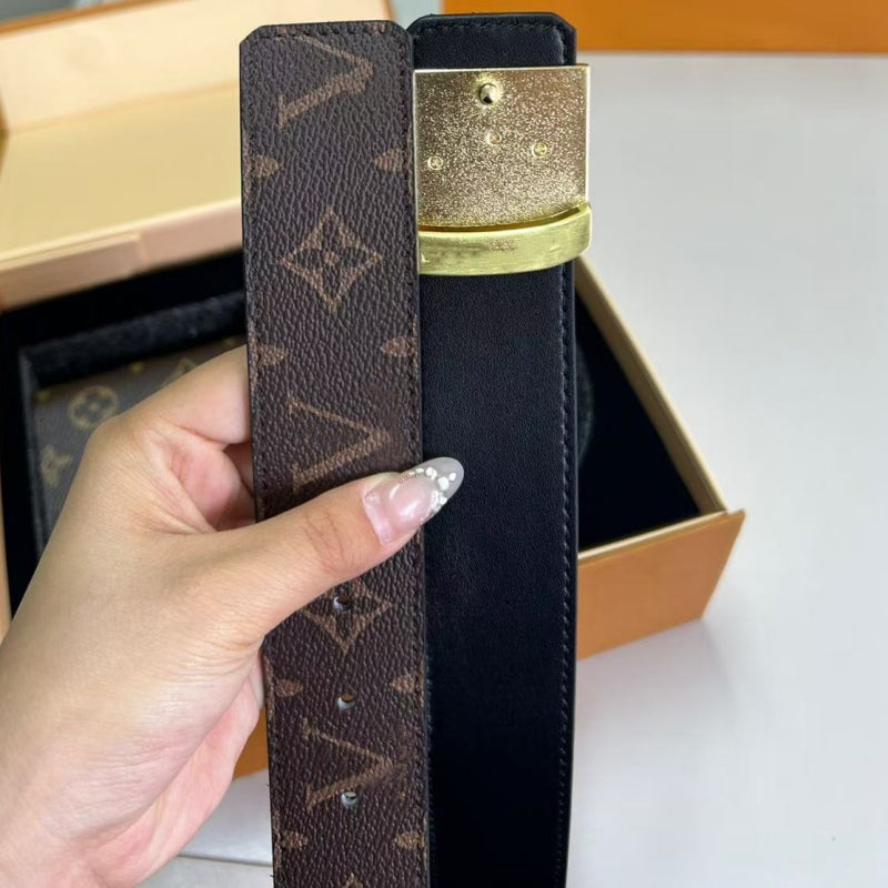 2025 Classic Flower Letter Wallet Belt Combination Designer Style Light Luxury Wallet Belt Fashion Wallet