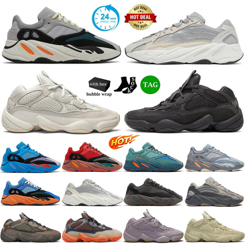 Running shoes designer shoes mens womens breathable trainers black white wave green runner salt Dark glow soft resin magnet men platform sneakers si