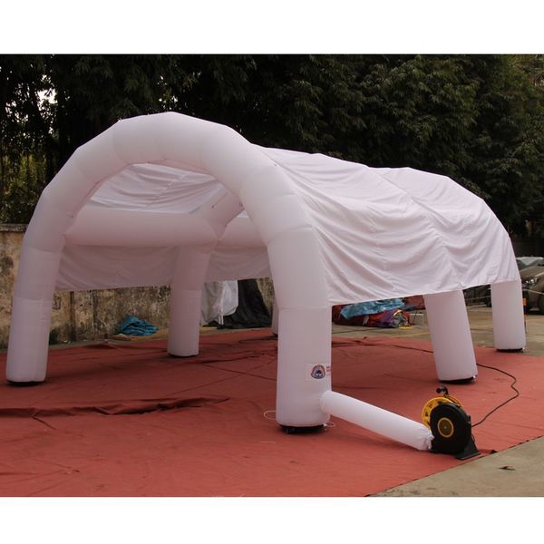 Free shipping Custom made mobile blow up inflatable tent with LED light waterproof dome arch tents canopy for outdoor parties or events