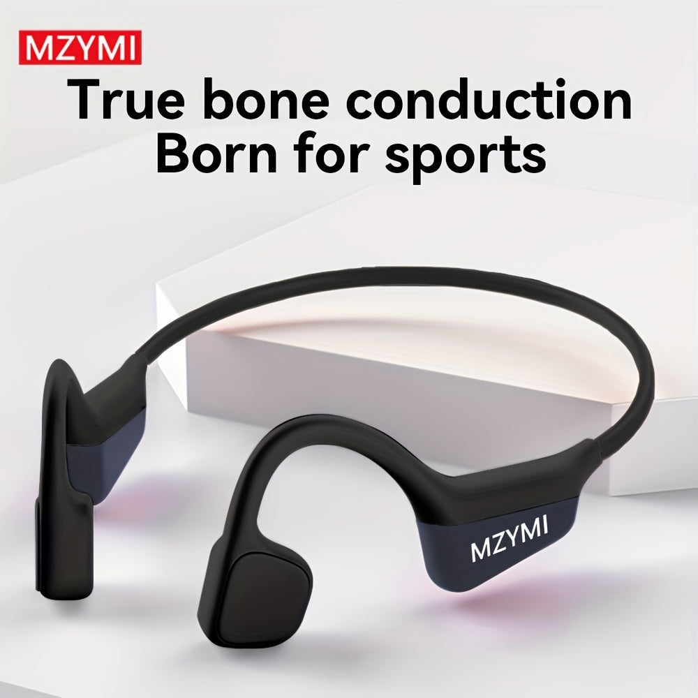 TEMU Bone Conduction Headphones Bone Conduction Earbuds, Open Ear Headphones Wireless Earbuds Sport Headphones With Mic Headset For Running, Cycling