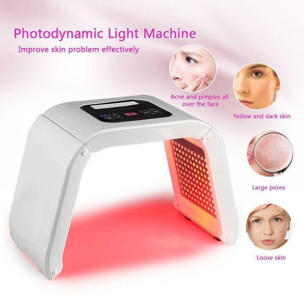 Cleaning Tools Accessories 7 Color PDT LED Pon Mask Heating Therapy Body SPA Machine Freckle Removal Anti Wrinkle Lift Whitening Rejuvenatio
