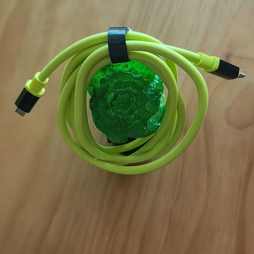 TEMU 240w Ultra-fast Charging Type-c Cable With Digital Display, 1.5 Meters Long, & Anti-oxidation, Compatible With Tablets, Laptops, And Smartphones