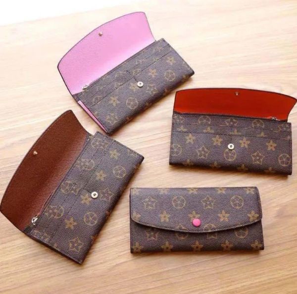 Designer Bags Fold Wallet Printing Wallets Flower Most Stylish Way To Carry Around Money Cards Coins Men and Women Leather Purse Card Holder