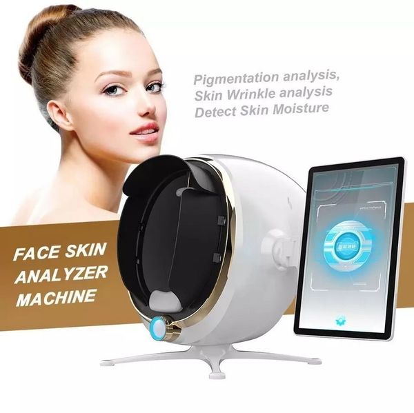 3D AI Skin Analyzer Machine with Magic Mirror, Professional Facial Skin Scanner for Detailed Analysis, Personalized Skincare Recommendations