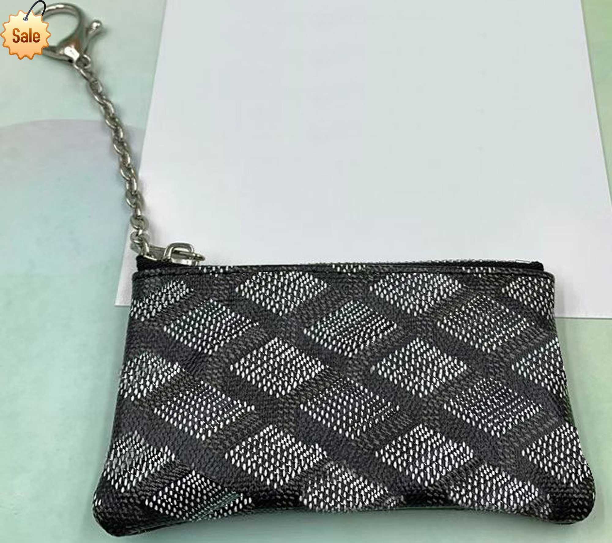 Luxury Designer Brand Coin Purses Men Women Bottega Gooya High Quality Key Holders Cowhide Designers Bags Christmas Folded in Half Wallets Factory D