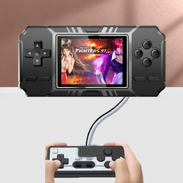 S8 Handheld Portable Arcade Game Console 3.0 Inch HD Screen Gaming Players Bulit-in 520 Classic Retro Games TV Console AV Output Support Two
