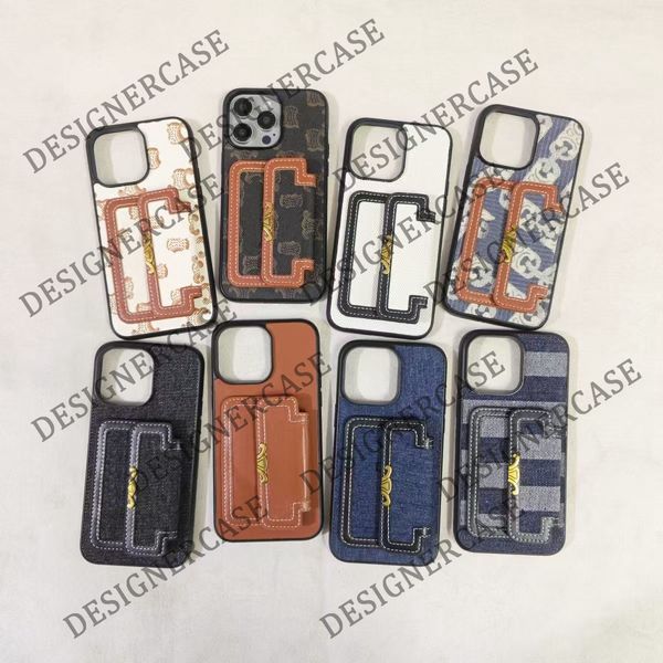 Beautiful Designer iPhone Phone Case 16 15 14 Pro Max Hi Quality 18 17 16pro 15pro 14pro 13pro 12pro 13 12Promax Luxury Textile Card Holder