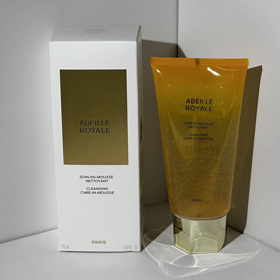Top Quality Face Skin Care Cleansing Care-In-Mousse Abeille Royale Face Scrub Deep Cleansing All Skin Types Smooth Moisturizing Cream