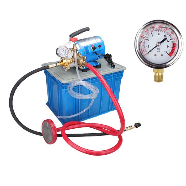 Qihang top 180L-H Electric High Pressure Pump DSY-100 Double-cylin Test Pump Air Compressor Water Pipeline Pressure Tester
