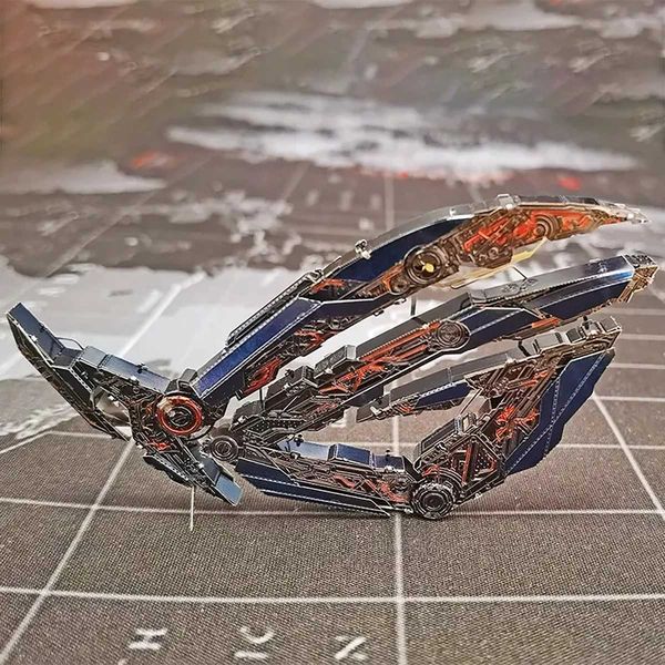 3D metal puzzle DIY model building kit adult toy birthday gift W241109