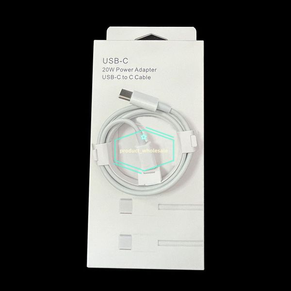 OEM Quality 2 in 1 20W Set iPhone Charger Type C USB PD Chargers Fast Charging EU US Plug Adapter power delivery Quick For iPhone 16 15 14 1