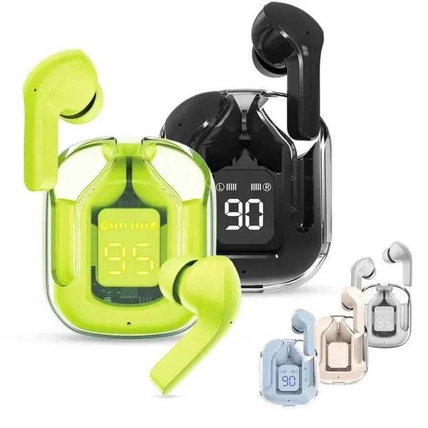 Cell Phone Earphones T6 TWS Earbuds Wireless Bluetooth 5.0 ENC Sport Gaming Headsets Noise Reduction Mic Stereo Headphones with LED Display