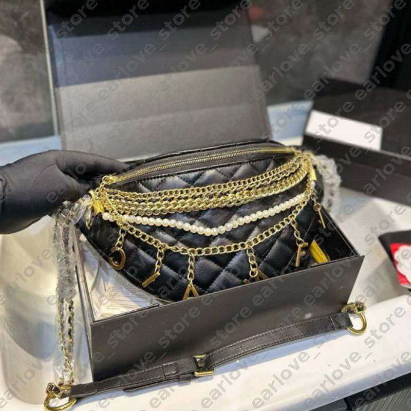 Designer Belt Bag Leather Chest Bags Women Men Leisure Sports Luxury Waist Bag Nylon Star Rhinestone Crossbody Bags Denim Purse Fanny Pack