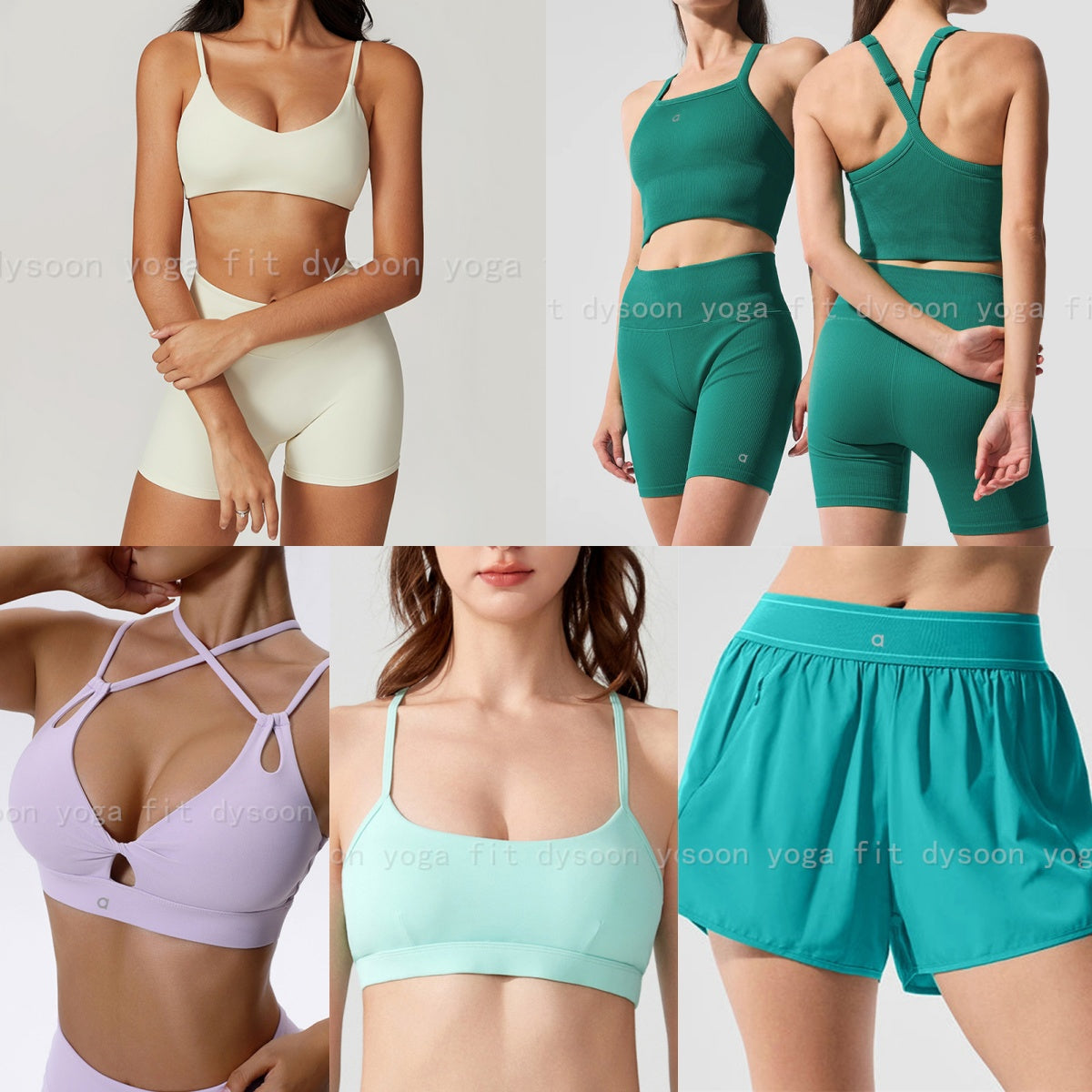 Women Sports Bra Workout Shorts High Waisted Leggings Yoga Pants Gym Outfits Activewear