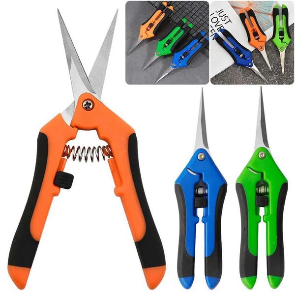 Pruning pliers Pruner Shears Hand Tools Bonsai For Gardening Stainless Steel Pruning Shear Scissor For Flowers Branches Grass for Plant z241