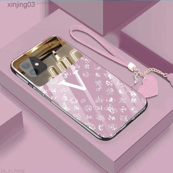 Designers iPhone case 14 Pro Max fashion cases iphone 11-13 mirror XS protective cover 8plus drop proof XR glass
