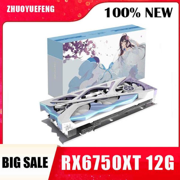 RX 6750XT 12GGame Graphics card plates placa de Video card board gpu nvidia geforce PC Computer not 6600XT 6700XT 6800XT 6900XT