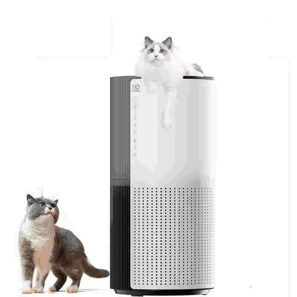 shanshi 2024 New Product Mini Portable Intelligent Air Purifier Pet Household Allergen Removal