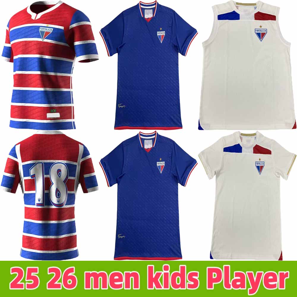2025 2026 Fortaleza jersey TINGA B. PACHECO Mens Soccer Jerseys POCHETTINO BENEVENUTO Home Away 25 26 Away Football Shirts Football Shirts