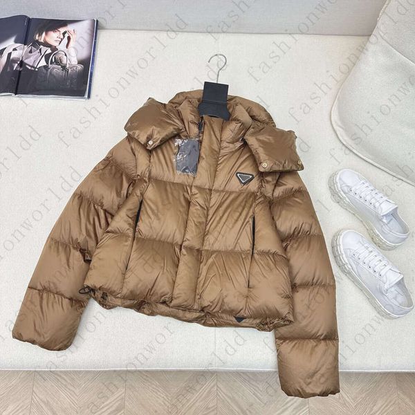 Women Down Jacket Designer Men Down Jacket Brand Health Coat Moda Moda Manga Removível Manga Down Down Winter Vacation Perto à prova de vent
